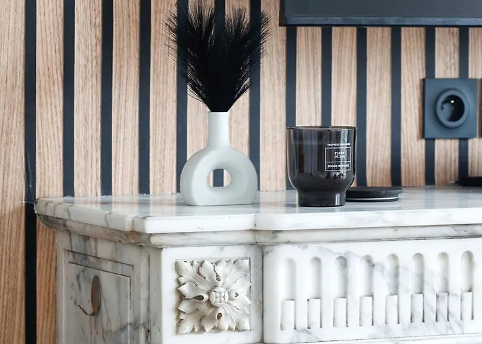 Apartment D'architecte Avec Cheminee - Design -4 Personnes Paris