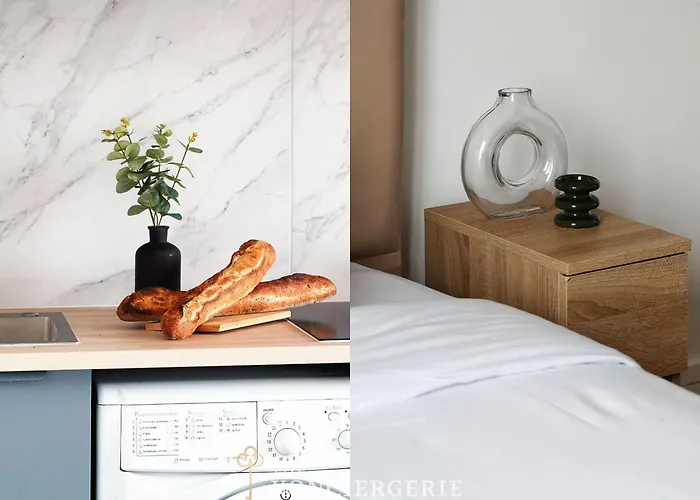 D'architecte Avec Cheminee - Design -4 Personnes Apartmán