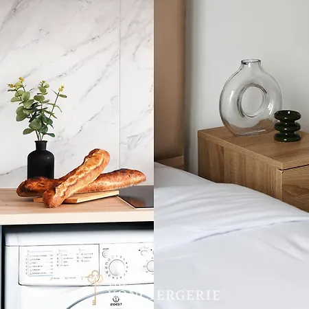 D'architecte Avec Cheminee - Design -4 Personnes Apartmán